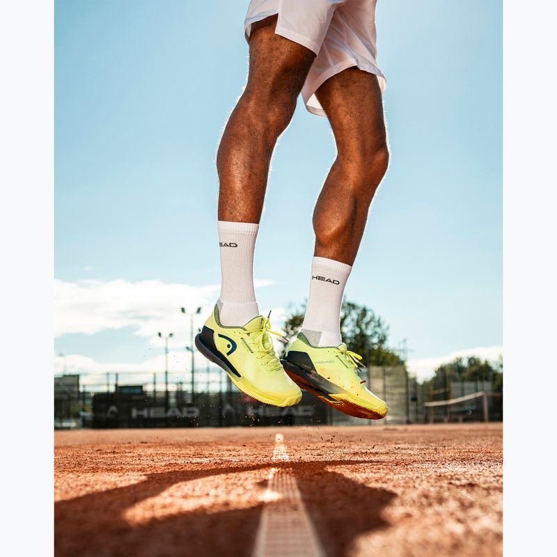 Buty do tenisa męskie HEAD Sprint Pro 4.0 Clay lime/ navy 10