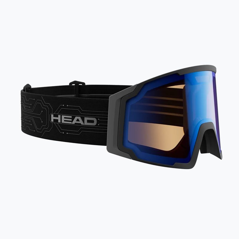 Gogle narciarskie HEAD Neves Sunscreen black/blue 6