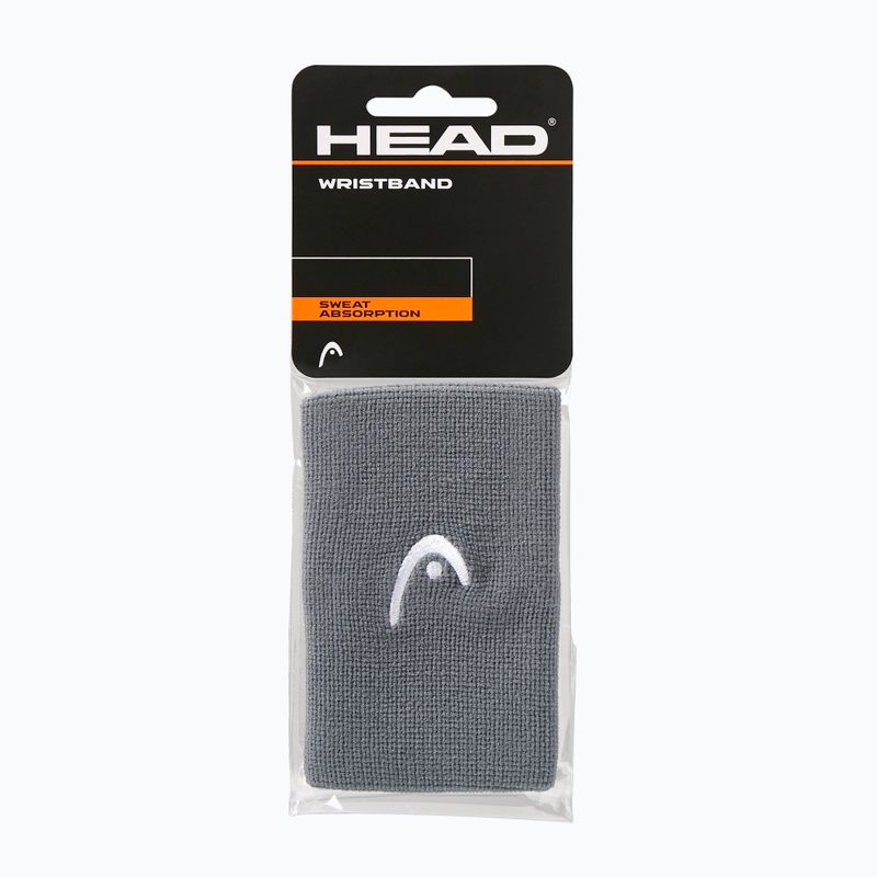 Frotki na nadgarstek HEAD Wristband 5" 2 szt. anthracite 2