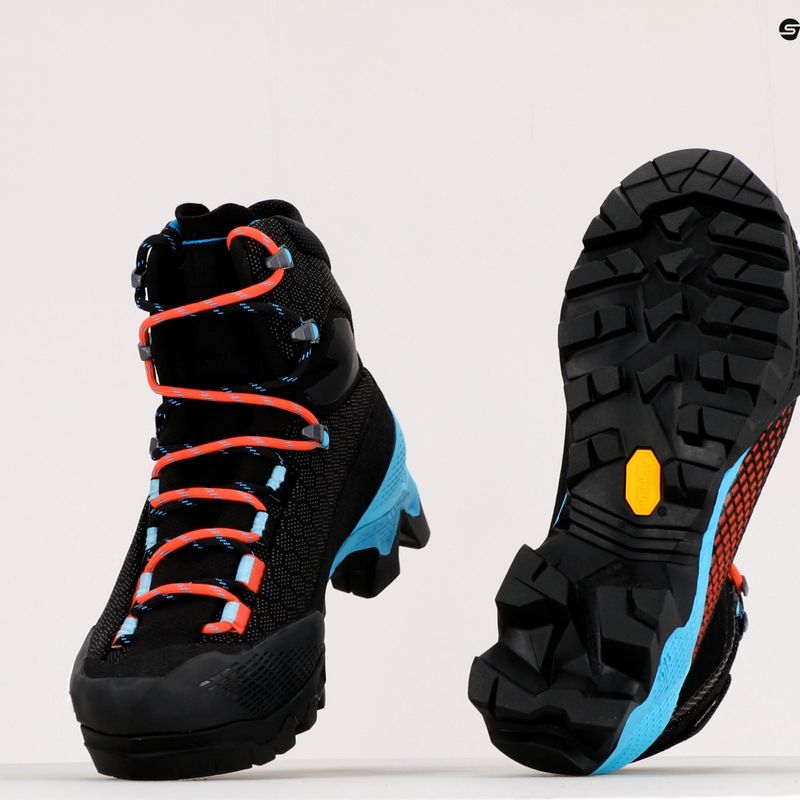 Buty wysokogórskie damskie La Sportiva Aequilibrium ST GTX 2023 black/hibiscus 10