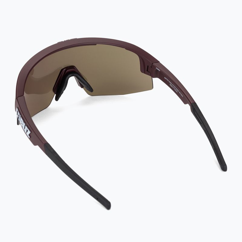 Okulary przeciwsłoneczne Bliz Matrix Small burgundy/brown rose multi 2