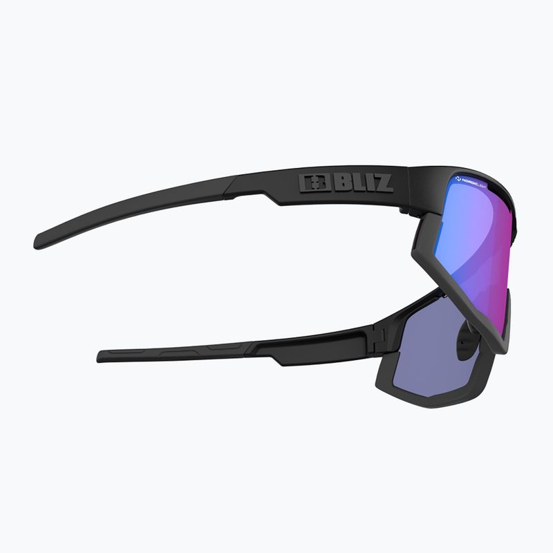 Okulary przeciwsłoneczne Bliz Fusion Nano Optics Nordic Light matt black/ begonia/ violet blue multi 6