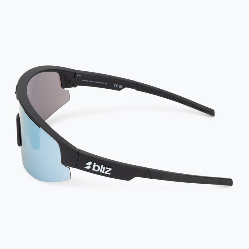 Okulary przeciwsłoneczne Bliz Matrix matte black/smoke/ice blue multi 4