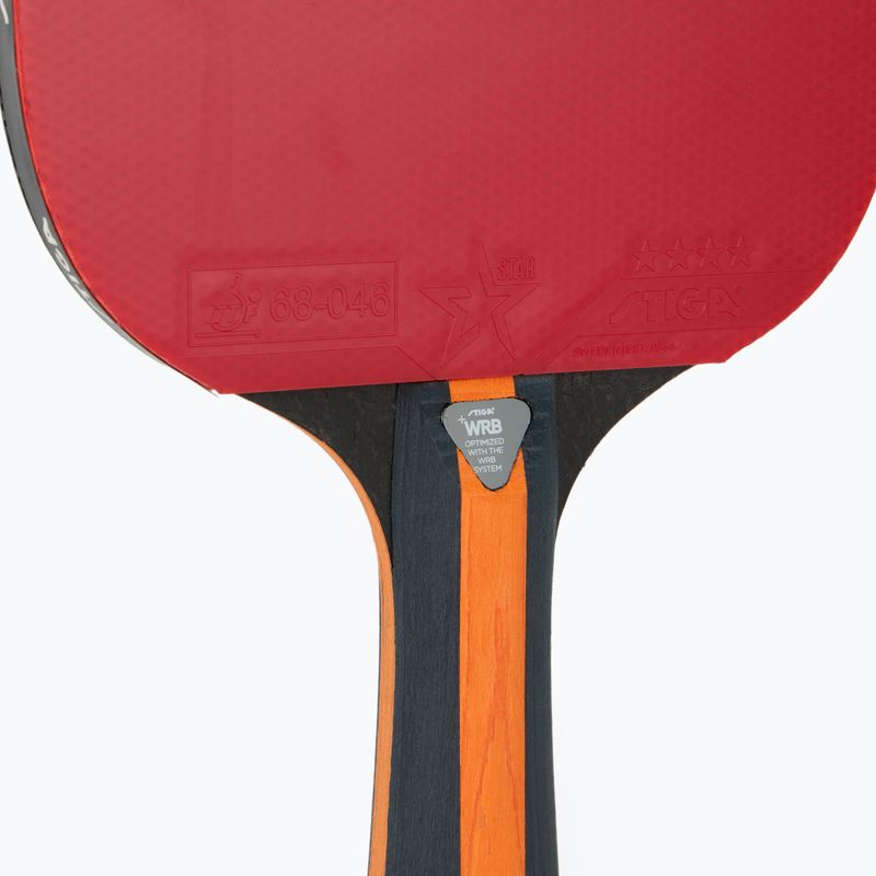 Rakietka do tenisa stołowego STIGA Vision 4-Star black/red 5