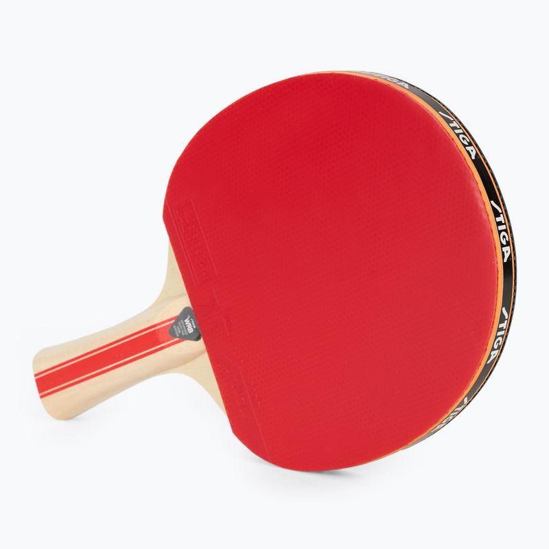Rakietka do tenisa stołowego STIGA React 2-Star black/red 3