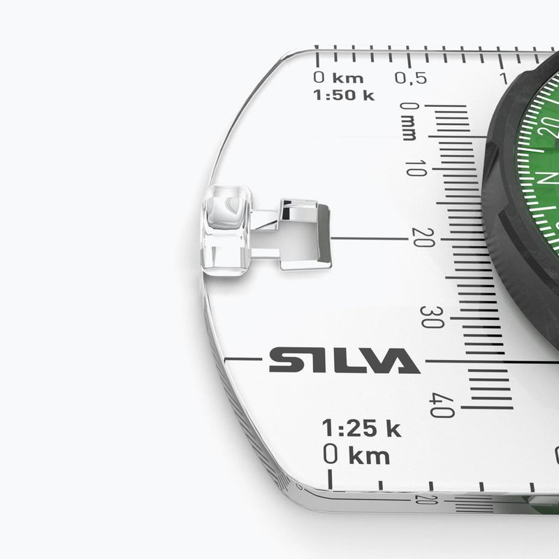 Kompas Silva Ranger S transparentny/zielony 8