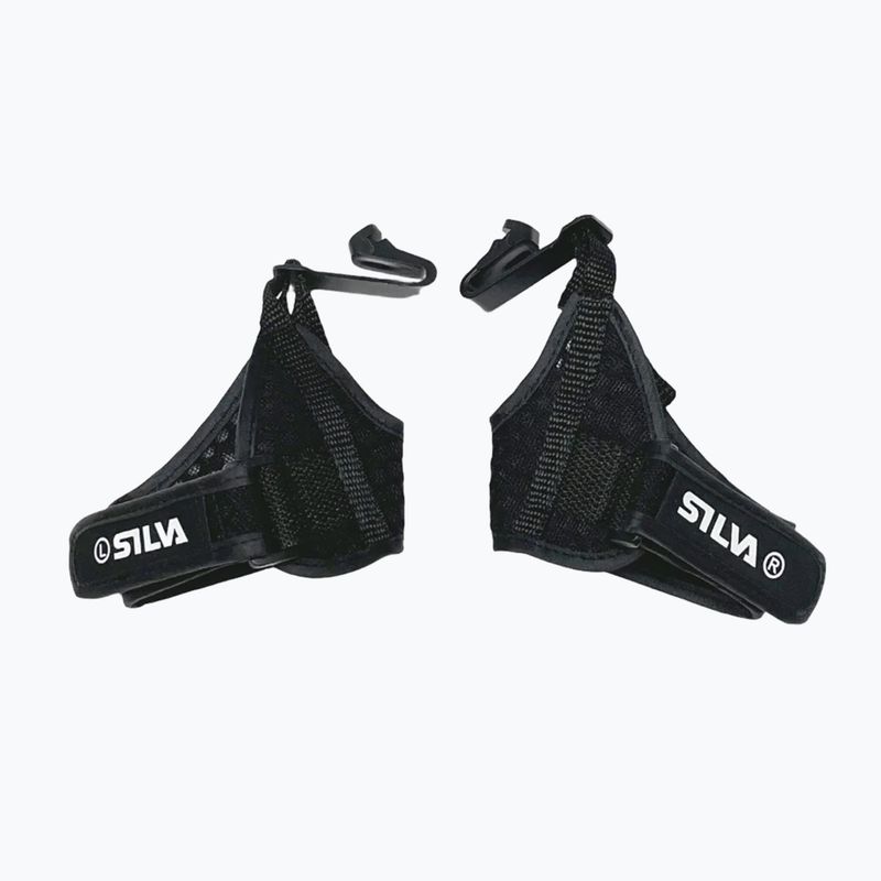 Paski do kijków biegowych Silva Running Poles Wrist black