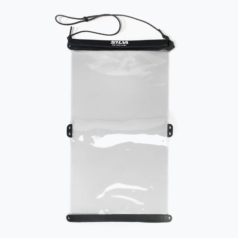 Mapnik Silva Map Case Large transparentny/czarny