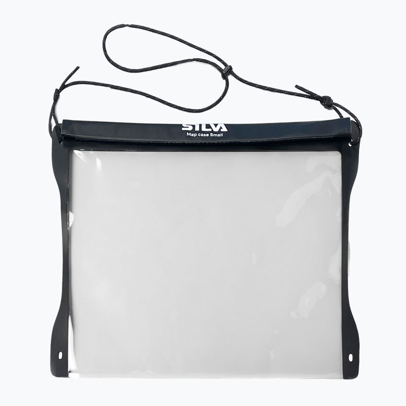 Mapnik Silva Map Case Small transparentny/czarny