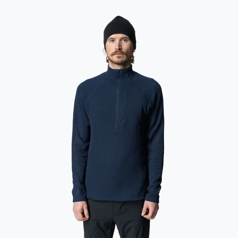 Bluza męska Houdini Flow Half Zip big blue