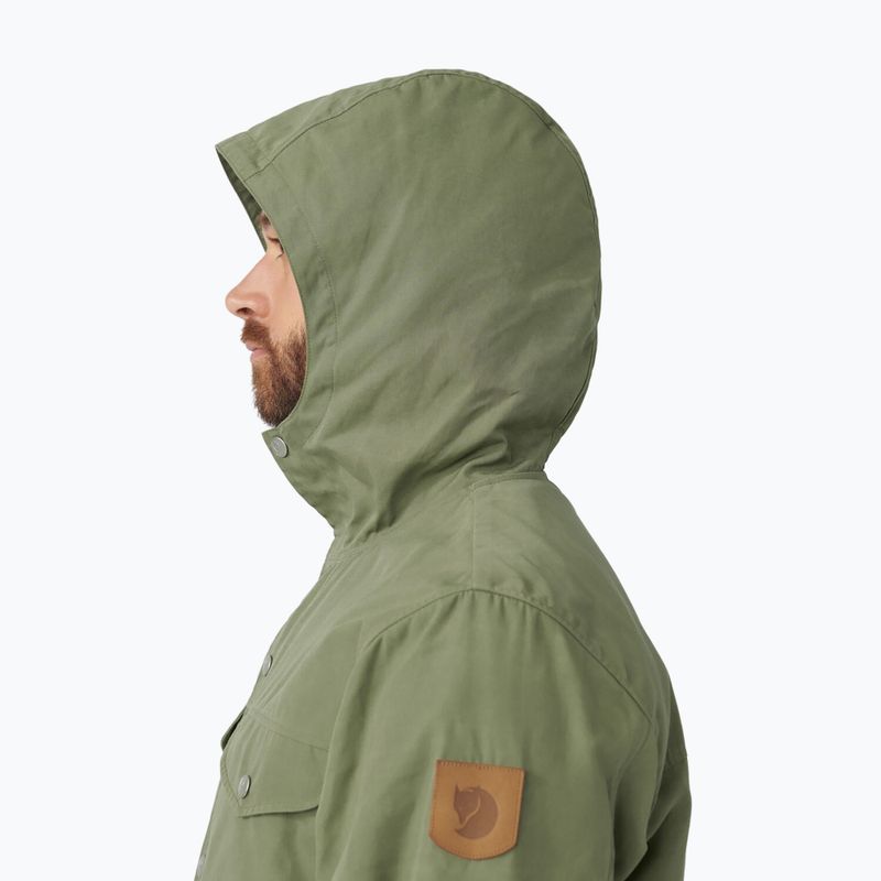 Kurtka przeciwwiatrowa męska Fjällräven Greenland green 4