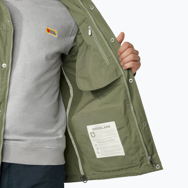 Kurtka przeciwwiatrowa męska Fjällräven Greenland green 10