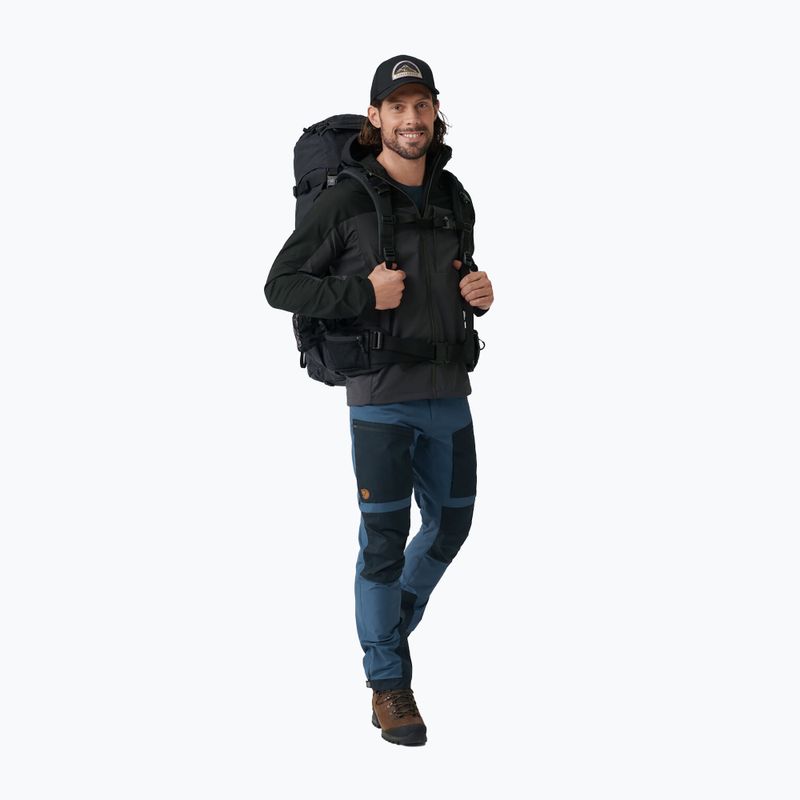 Spodnie trekkingowe męskie Fjällräven Keb Agile indigo blue/ dark navy 2