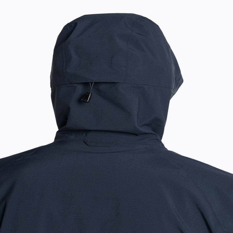 Kurtka przeciwdeszczowa męska Fjällräven Vardag Hydratic Anorak dark navy/flame orange 6