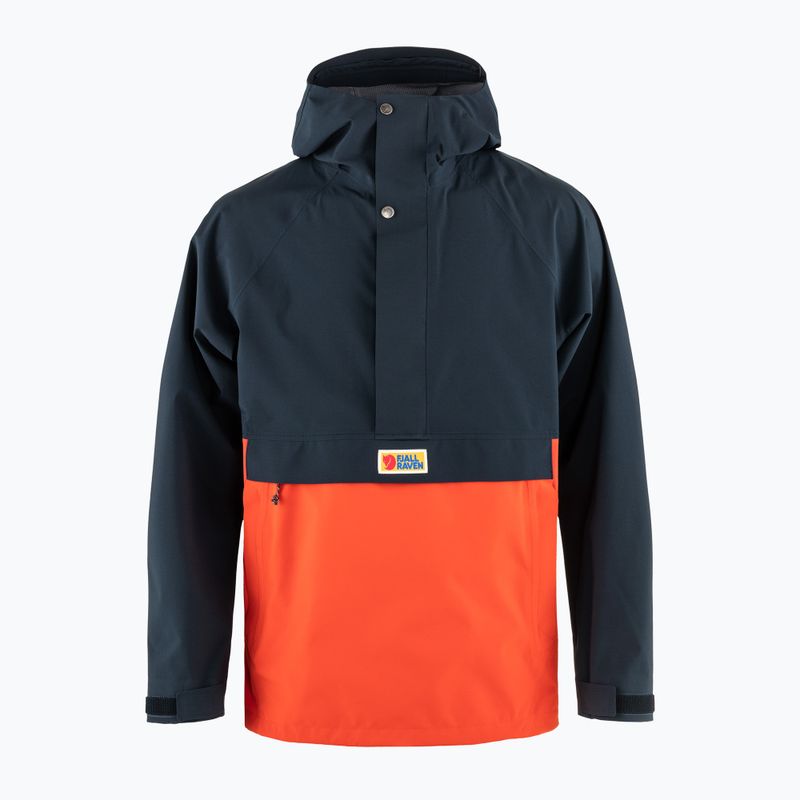 Kurtka przeciwdeszczowa męska Fjällräven Vardag Hydratic Anorak dark navy/flame orange 7