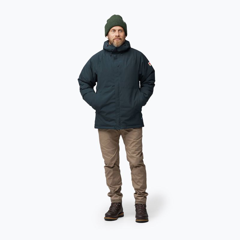 Kurtka przeciwdeszczowa męska Fjällräven HC Hydratic Padded Trail dark navy 2