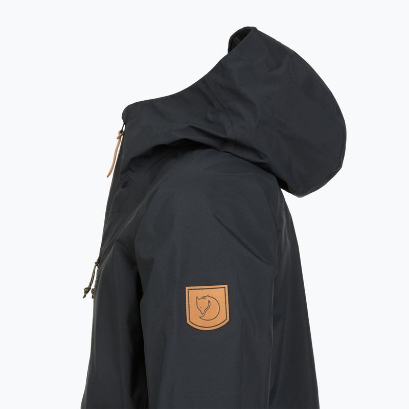 Kurtka przeciwwiatrowa męska Fjällräven Keb GTX black 3