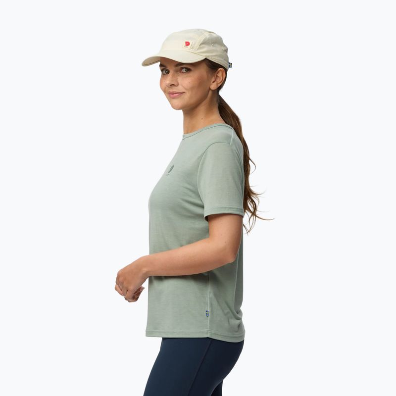 Koszulka damska Fjällräven High Coast misty green 4