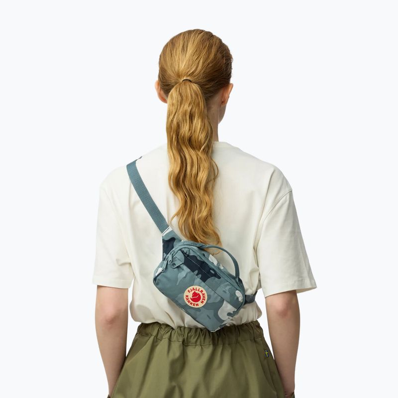 Saszetka nerka Fjällräven Kanken Graphics Hip Pack nimbus blue/hidden animals 5