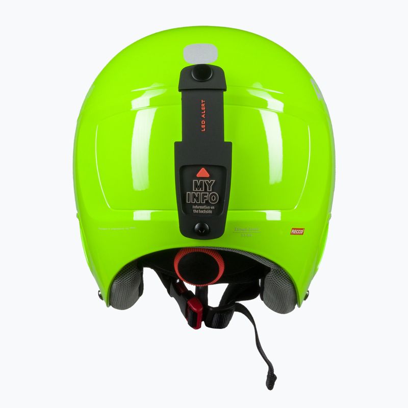Kask narciarski dziecięcy POC Pocito Skull Jr fluorescent yellow/green 3