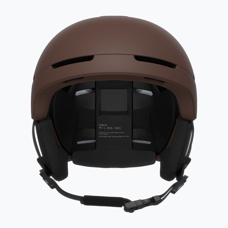 Kask narciarski POC Obex MIPS bronzite brown matt 3