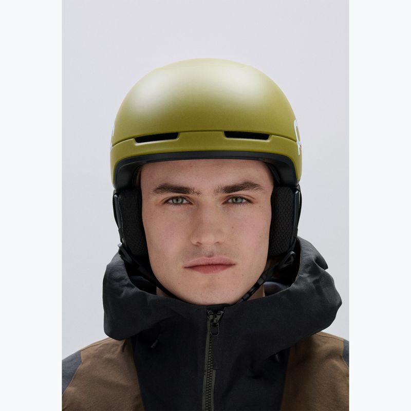Kask narciarski POC Obex Contour olivine green matt/thulite pink matt 6