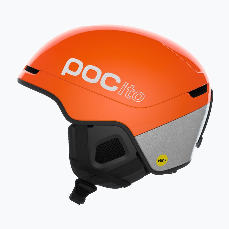 Kask narciarski dziecięcy POC Pocito Obex MIPS Jr fluorescent orange 2