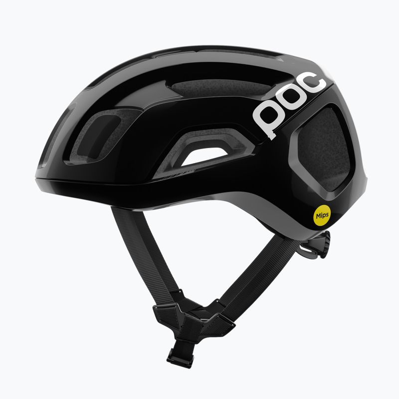 Kask rowerowy POC Ventral Air MIPS uranium black matt/hydrogen white w. logo 10