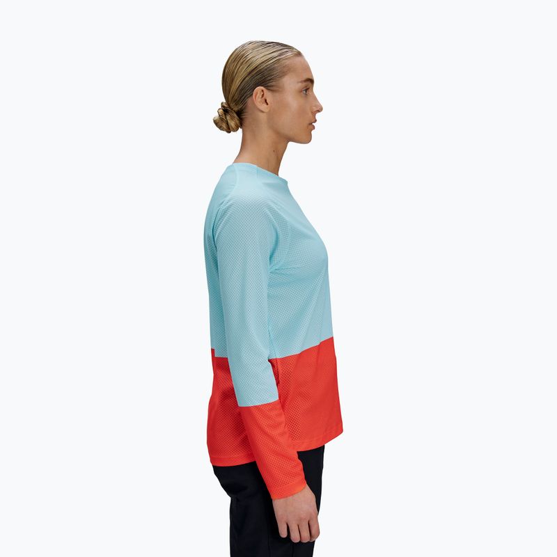 Longsleeve rowerowy damski POC Motion Air lazurite blue/carnelian range 4