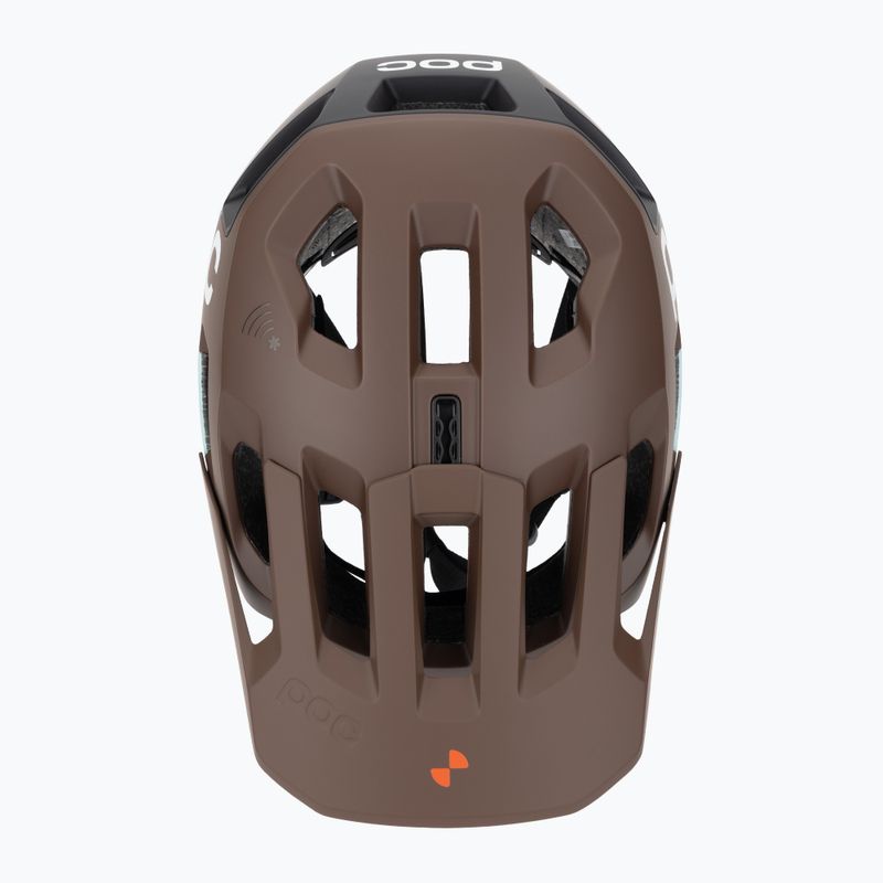 Kask rowerowy POC Kortal Race MIPS bronzite brown matt/lazurite blue matt 6