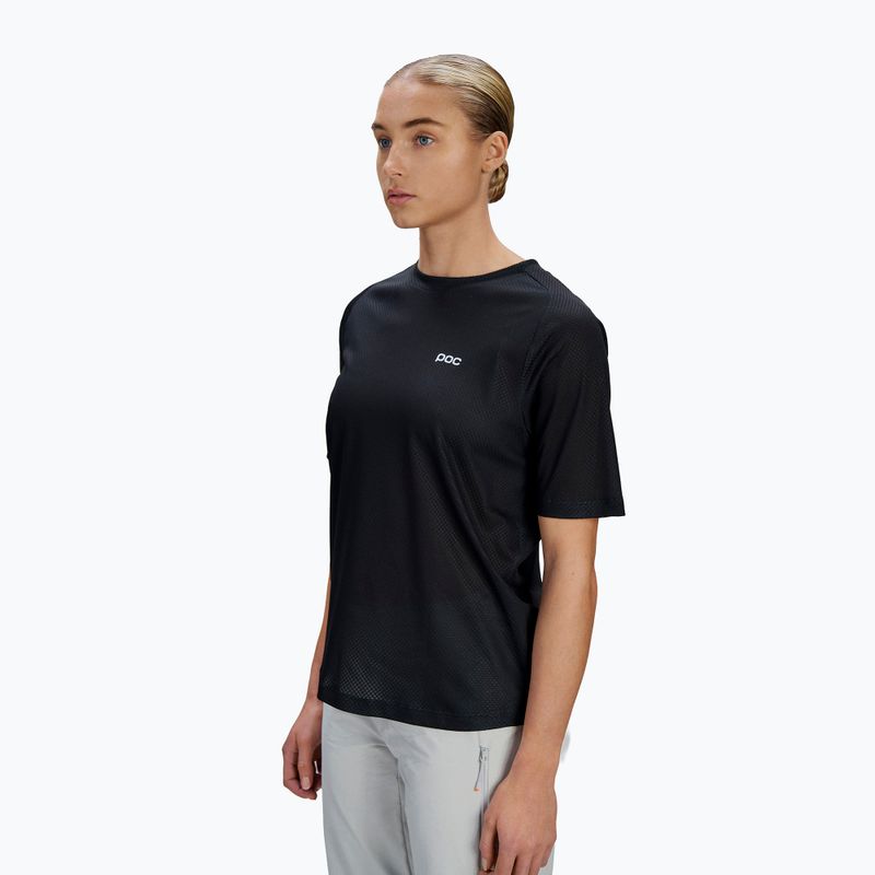 Koszulka rowerowa damska POC Motion Air uranium black