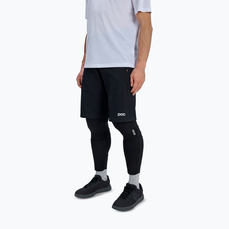 Spodenki rowerowe męskie POC Motion uranium black