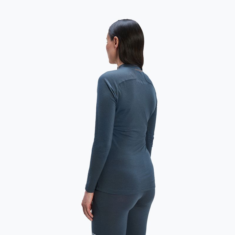 Bluza termoaktywna damska POC Layer Merino Mock Neck Jersey sylvanite grey 2