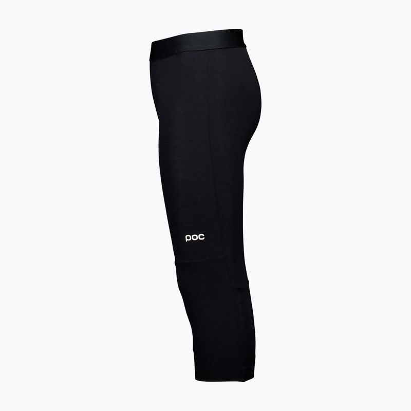 Spodnie termoaktywne dziecięce POC Layer Merino 3/4 Tights Jr uranium black 3