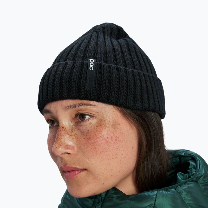 Czapka zimowa POC Beanie Short uranium black 2