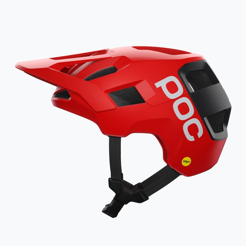 Kask rowerowy POC Kortal Race MIPS prismane red matt/uranium black matt 2