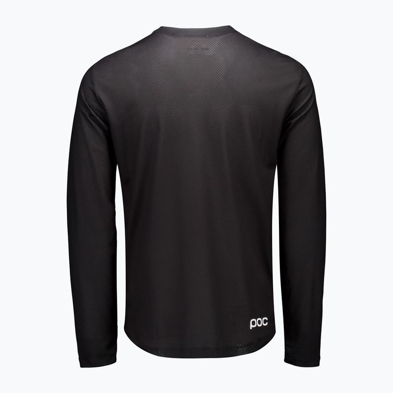 Longsleeve rowerowy męski POC Motion Air Jersey uranium black 2