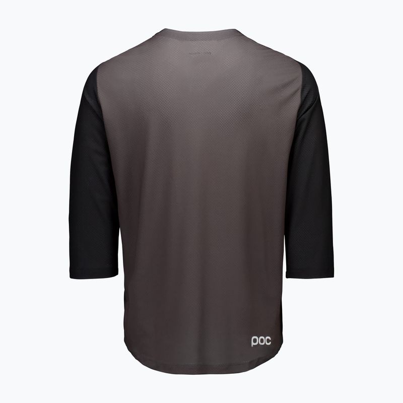 Koszulka rowerowa męska POC Motion Air Jersey 3/4 sylvanite grey 2