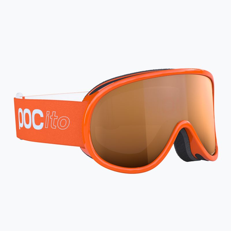 Gogle narciarskie dziecięce POC POCito Retina Jr S2 fluorescent orange/partly sunny light orange 5