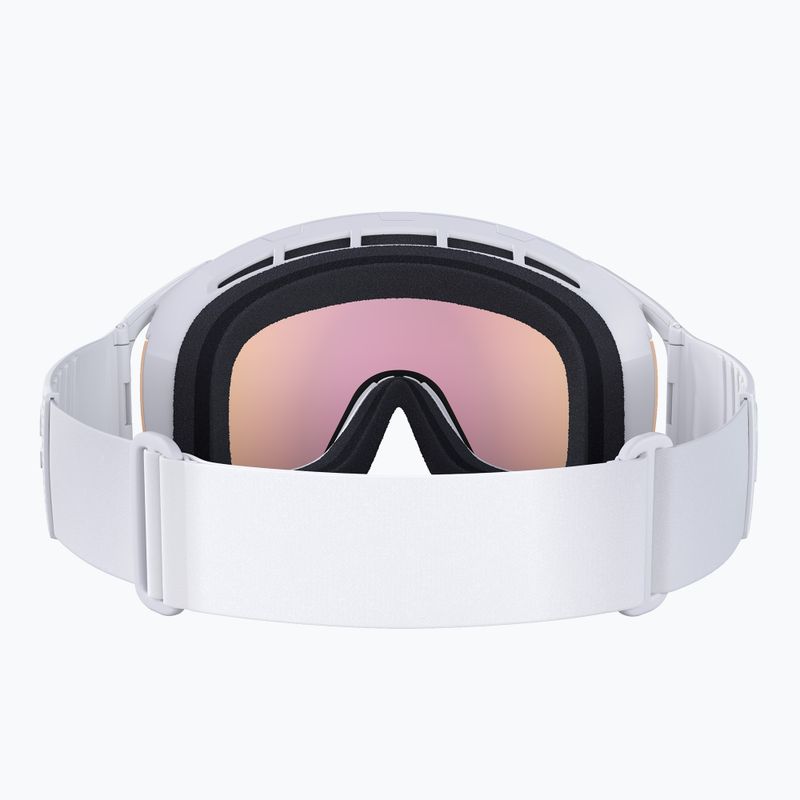 Gogle narciarskie POC Zonula hydrogen white/partly sunny orange 4