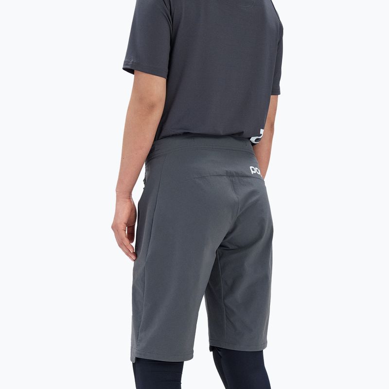 Spodenki rowerowe damskie POC Essential Enduro W sylvanite grey 2