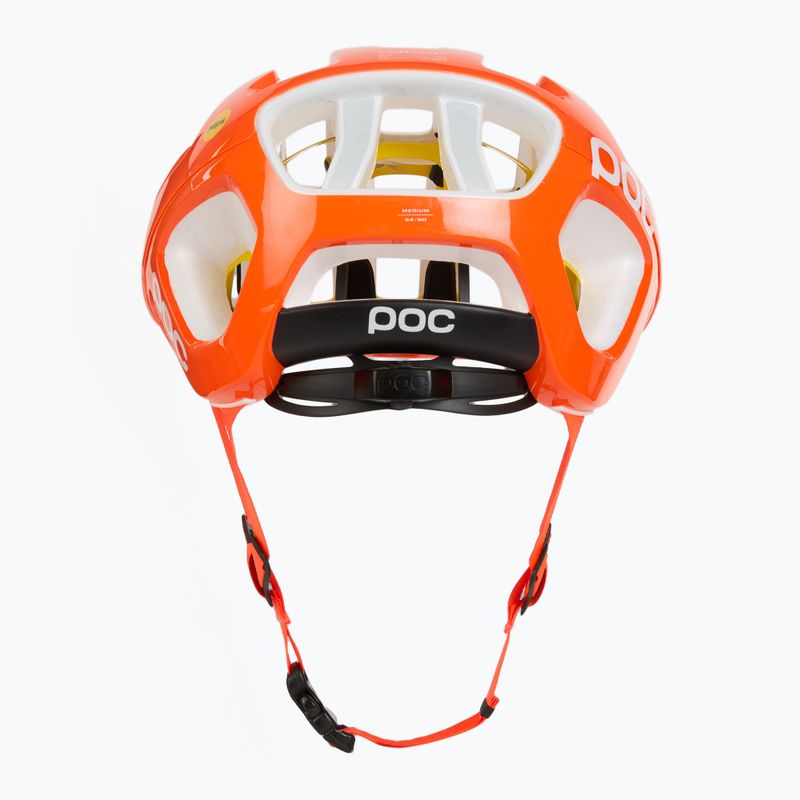 Kask rowerowy POC Octal MIPS fluorescent orange avip 4