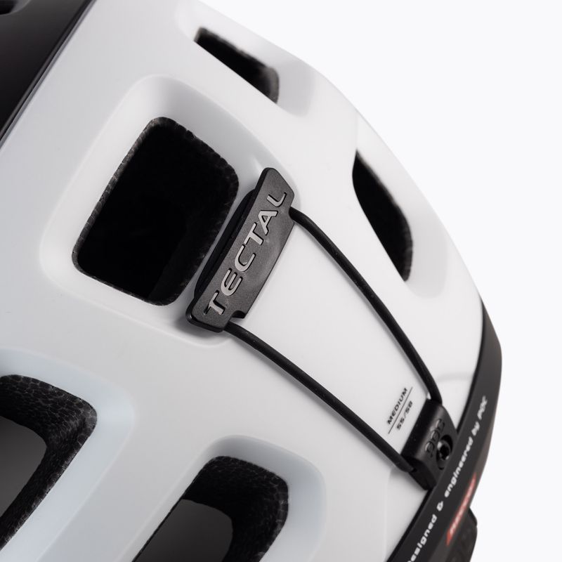 Kask rowerowy POC Tectal Race MIPS uranium black/hydrogen white matt 7