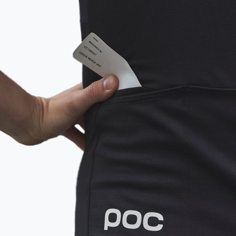 Koszulka rowerowa męska POC Muse uranium black 6