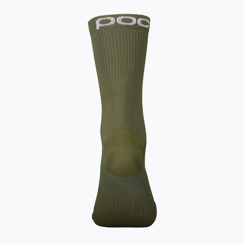 Skarpety POC Lithe MTB Mid epidote green 2