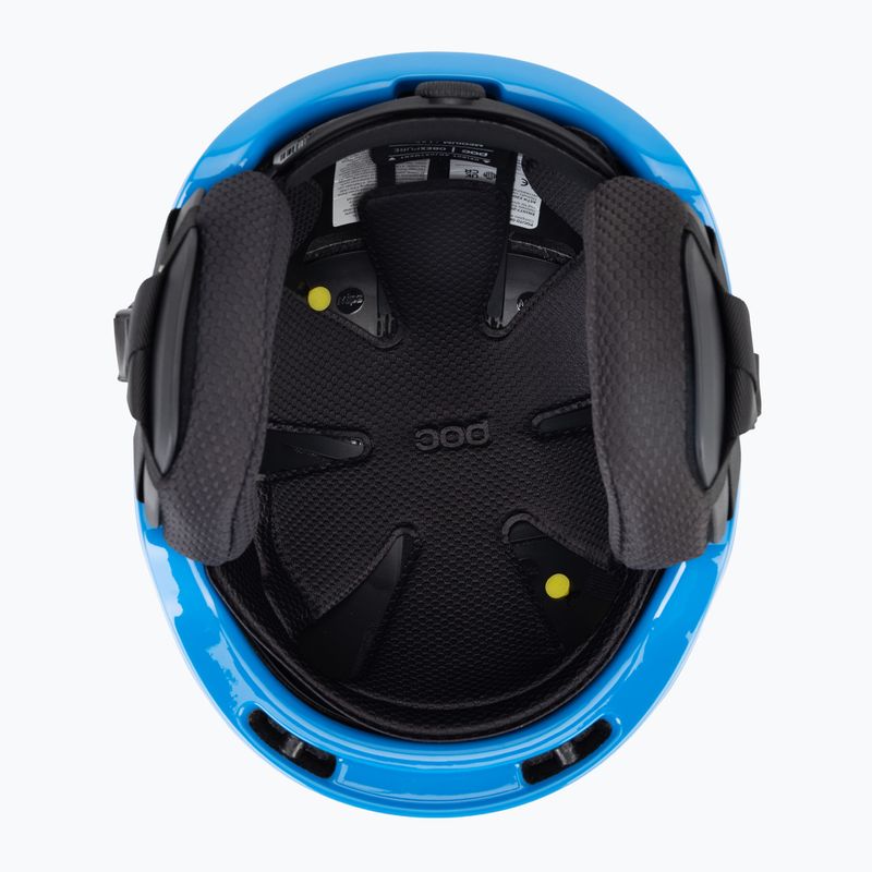 Kask narciarski dziecięcy POC Pocito Obex MIPS Jr fluorescent blue 5