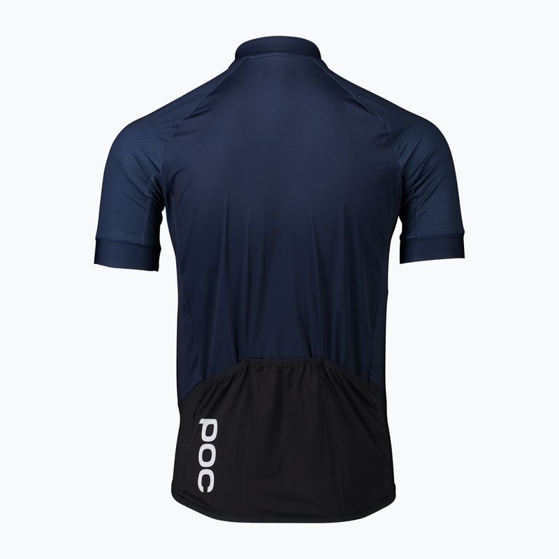 Koszulka rowerowa męska POC Essential Road poc o turmaline navy 2