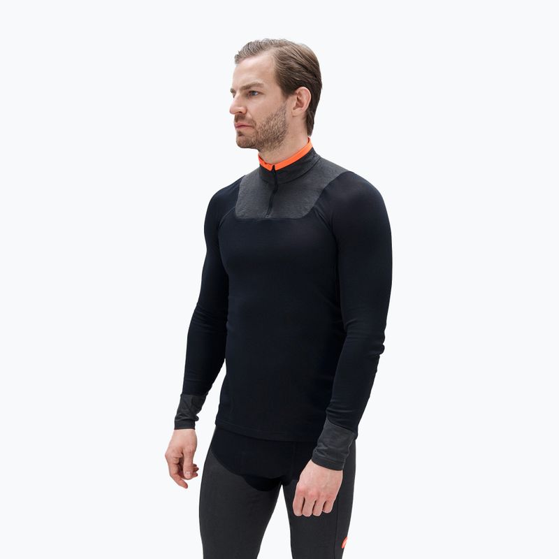 Bluza termoaktywna POC Resistance Layer Jersey uranium black