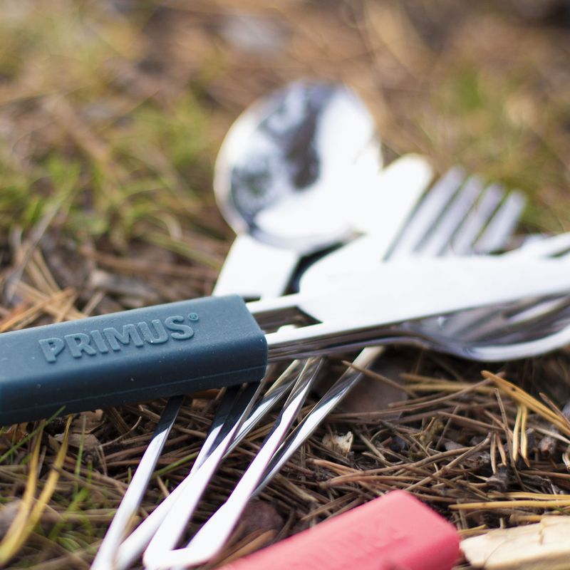 Sztućce turystyczne Primus Leisure Cutlery grey 2