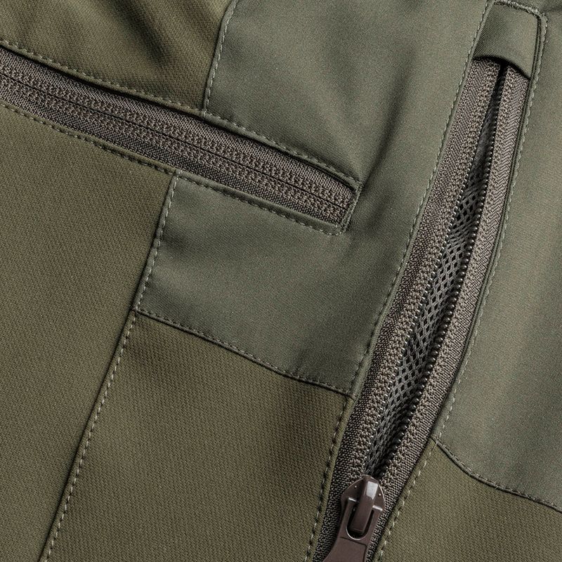 Spodnie z membraną męskie Pinewood Abisko d.olive/suede brown 6